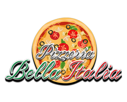 Pizzeria Bella Italia logo.